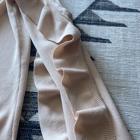 Club Monaco Pink Lesley Off-Shoulder Knit Top - Picture 4 of 5